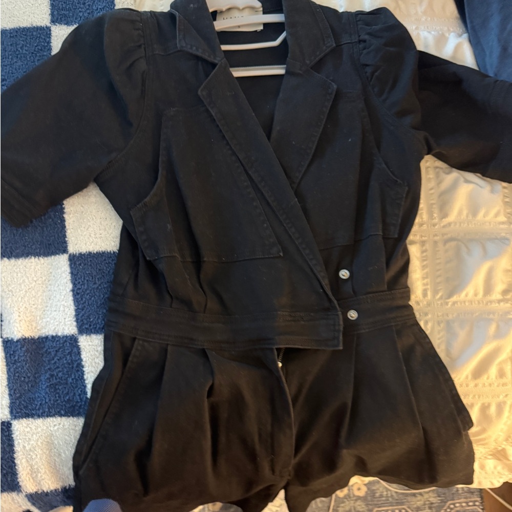 HAUSEN denim romper